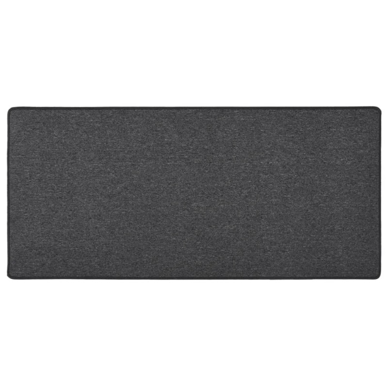 vidaXL Alfombra de pasillo gris antracita 50x100 cm vidaXL Alfombra de pasillo gris antracita 50x100 cm