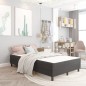 vidaXL Cama box spring tela gris oscuro 120x200 cm vidaXL Cama box spring tela gris oscuro 120x200 cm