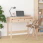 vidaXL Escritorio con cajones madera maciza de pino 100x50x78 cm vidaXL Escritorio con cajones madera maciza de pino 100x50x78 cm