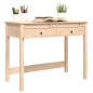 vidaXL Escritorio con cajones madera maciza de pino 100x50x78 cm vidaXL Escritorio con cajones madera maciza de pino 100x50x78 cm