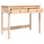 vidaXL Escritorio con cajones madera maciza de pino 100x50x78 cm vidaXL Escritorio con cajones madera maciza de pino 100x50x78 cm