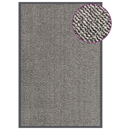 vidaXL Felpudo de nudo marrón claro 80x120 cm