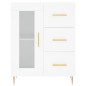 vidaXL Aparador de madera de ingeniería blanco 69,5x34x90 cm
