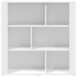 vidaXL Aparador de madera contrachapada blanco 80x30x80 cm vidaXL Aparador de madera contrachapada blanco 80x30x80 cm