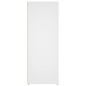 vidaXL Aparador de madera contrachapada blanco 80x30x80 cm vidaXL Aparador de madera contrachapada blanco 80x30x80 cm