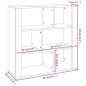vidaXL Aparador de madera contrachapada blanco 80x30x80 cm vidaXL Aparador de madera contrachapada blanco 80x30x80 cm