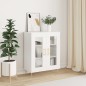 vidaXL Aparador de madera de ingeniería blanco 69,5x34x90 cm