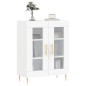 vidaXL Aparador de madera de ingeniería blanco 69,5x34x90 cm