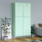 vidaXL Armario de acero verde menta 90x50x180 cm vidaXL Armario de acero verde menta 90x50x180 cm
