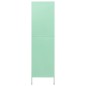 vidaXL Armario de acero verde menta 90x50x180 cm vidaXL Armario de acero verde menta 90x50x180 cm