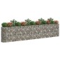 vidaXL Arriate de gaviones de hierro galvanizado 470x50x100 cm vidaXL Arriate de gaviones de hierro galvanizado 470x50x100 cm