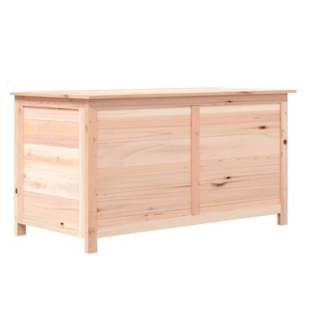 vidaXL Baúl para cojines madera de abeto maciza 100x50x56 cm