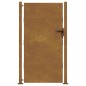 vidaXL Puerta de jardín acero corten 105x180 cm vidaXL Puerta de jardín acero corten 105x180 cm
