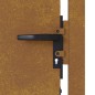 vidaXL Puerta de jardín acero corten 105x180 cm vidaXL Puerta de jardín acero corten 105x180 cm