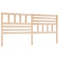 vidaXL Cabecero de cama madera maciza de pino 206x4x100 cm vidaXL Cabecero de cama madera maciza de pino 206x4x100 cm