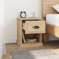 vidaXL Mesitas de noche 2 uds madera contrachapada roble 39x39x47,5 cm vidaXL Mesitas de noche 2 uds madera contrachapada roble 39x39x47,5 cm