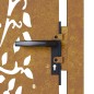 vidaXL Puerta de jardín acero corten diseño árbol 105x180 cm vidaXL Puerta de jardín acero corten diseño árbol 105x180 cm