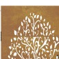 vidaXL Puerta de jardín acero corten diseño árbol 105x180 cm vidaXL Puerta de jardín acero corten diseño árbol 105x180 cm