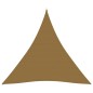 vidaXL Toldo de vela gris taupe HDPE 160 g/m² 4,5x4,5x4,5 m vidaXL Toldo de vela gris taupe HDPE 160 g/m² 4,5x4,5x4,5 m
