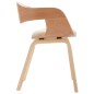 vidaXL Sillas de comedor 6 unidades madera curvada y cuero sintético vidaXL Sillas de comedor 6 unidades madera curvada y cuero sintético