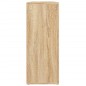 vidaXL Aparador de madera contrachapada roble Sonoma 91x29,5x75 cm vidaXL Aparador de madera contrachapada roble Sonoma 91x29,5x75 cm
