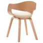 vidaXL Sillas de comedor 6 unidades madera curvada y cuero sintético vidaXL Sillas de comedor 6 unidades madera curvada y cuero sintético