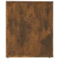 vidaXL Mesitas de noche 2 unidades color roble ahumado 50x39x47 cm vidaXL Mesitas de noche 2 unidades color roble ahumado 50x39x47 cm