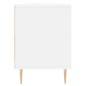 vidaXL Mueble de TV madera contrachapada blanco 150x30x44,5 cm