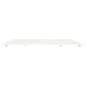 vidaXL Estructura de cama de madera maciza de pino blanco 160x200 cm vidaXL Estructura de cama de madera maciza de pino blanco 160x200 cm