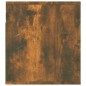 vidaXL Mesitas de noche de pared 2 uds roble ahumado 50x36x40 cm vidaXL Mesitas de noche de pared 2 uds roble ahumado 50x36x40 cm