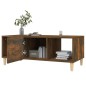 vidaXL Mesa de centro madera contrachapada roble ahumado 102x50x40 cm vidaXL Mesa de centro madera contrachapada roble ahumado 102x50x40 cm