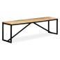 vidaXL Banco de madera de mango maciza 160x35x45 cm vidaXL Banco de madera de mango maciza 160x35x45 cm