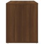 vidaXL Mesita de noche madera contrachapada roble marrón 60x36x45 cm vidaXL Mesita de noche madera contrachapada roble marrón 60x36x45 cm