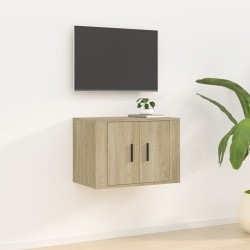vidaXL Mueble para TV de pared roble Sonoma 57x34,5x40 cm