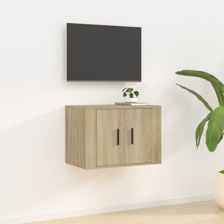 vidaXL Mueble para TV de pared roble Sonoma 57x34,5x40 cm