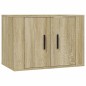 vidaXL Mueble para TV de pared roble Sonoma 57x34,5x40 cm
