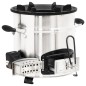 vidaXL Cocina leña ventilador USB acero inoxidable plata 35,5x26x28 cm vidaXL Cocina leña ventilador USB acero inoxidable plata 35,5x26x28 cm