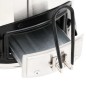 vidaXL Cocina leña ventilador USB acero inoxidable plata 35,5x26x28 cm vidaXL Cocina leña ventilador USB acero inoxidable plata 35,5x26x28 cm