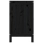 vidaXL Baúl para la colada madera maciza de pino negro 88,5x44x76 cm vidaXL Baúl para la colada madera maciza de pino negro 88,5x44x76 cm