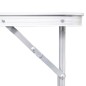 Mesita plegable de aluminio camping con 240 x 60 cm Mesita plegable de aluminio camping con 240 x 60 cm