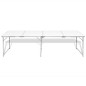 Mesita plegable de aluminio camping con 240 x 60 cm Mesita plegable de aluminio camping con 240 x 60 cm