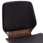 vidaXL Sillas de comedor 6 unidades cuero sintético negro
