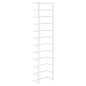 vidaXL Toallero de acero blanco 24x12x96 cm vidaXL Toallero de acero blanco 24x12x96 cm