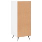 vidaXL Aparador madera de ingeniería blanco 34,5x34x90 cm vidaXL Aparador madera de ingeniería blanco 34,5x34x90 cm