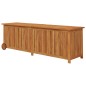 vidaXL Caja de almacenaje jardín con ruedas madera acacia 150x50x58 cm vidaXL Caja de almacenaje jardín con ruedas madera acacia 150x50x58 cm