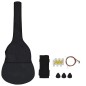 vidaXL Set de guitarra clásica niños principiantes 8 pzas azul 3/4 36" vidaXL Set de guitarra clásica niños principiantes 8 pzas azul 3/4 36"