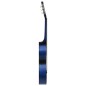 vidaXL Set de guitarra clásica niños principiantes 8 pzas azul 3/4 36" vidaXL Set de guitarra clásica niños principiantes 8 pzas azul 3/4 36"