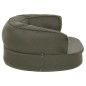 vidaXL Colchón para cama de perro ergonómico aspecto lino gris 60x42cm vidaXL Colchón para cama de perro ergonómico aspecto lino gris 60x42cm