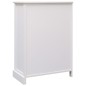 vidaXL Aparador con 10 cajones madera blanco 113x30x79 cm