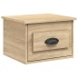 vidaXL Mesita de noche de pared 2 uds color roble Sonoma 41,5x36x28 cm vidaXL Mesita de noche de pared 2 uds color roble Sonoma 41,5x36x28 cm